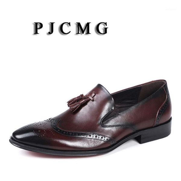 pjcmg spring/autumn black/red oxfords mens pointed toe slip-on genuine leather wedding mens business office shoes with tassel1
pjcmg spring/autumn black/red oxfords mens pointed toe slip-on genuine leather wedding mens business office shoes with tassel1