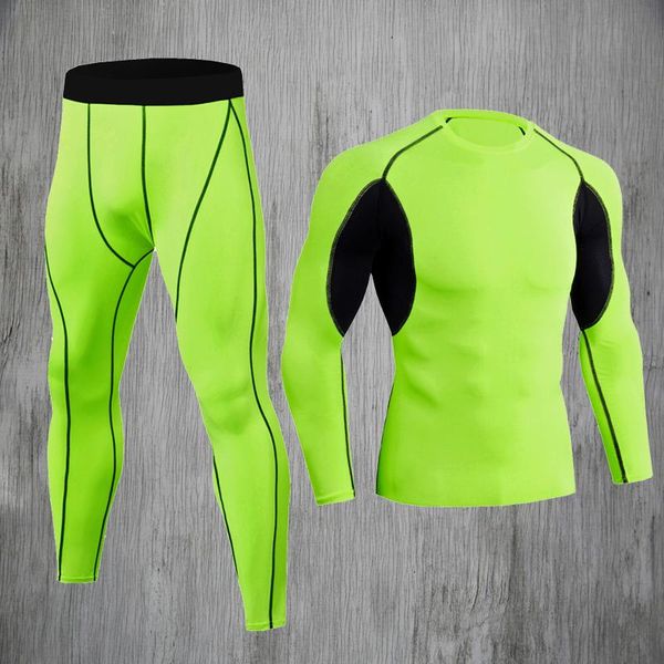 running sets men's compression thermal underwear set long johns winter base layer male sports shirts fitness suit, Black;blue
running sets men's compression thermal underwear set long johns winter base layer male sports shirts fitness suit, Black;blue