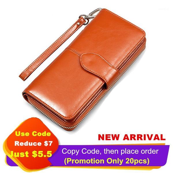 wallets design womens long clutch wallet ladies oil wax pu leather clamp coin purse cell phone pocket cartera mujer1, Red;black
wallets design womens long clutch wallet ladies oil wax pu leather clamp coin purse cell phone pocket cartera mujer1, Red;black