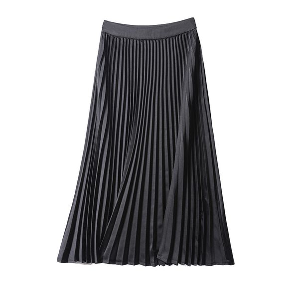 new midi pleated women 2021 spring plus size sweet elascity high waist casual solid chiffon paty skirt female jix1, Black
new midi pleated women 2021 spring plus size sweet elascity high waist casual solid chiffon paty skirt female jix1, Black