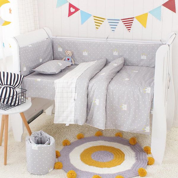 bedding sets born cot set crib bumper infant soft cotton kids bed cartoon baby around protection 10 pcs/set
bedding sets born cot set crib bumper infant soft cotton kids bed cartoon baby around protection 10 pcs/set