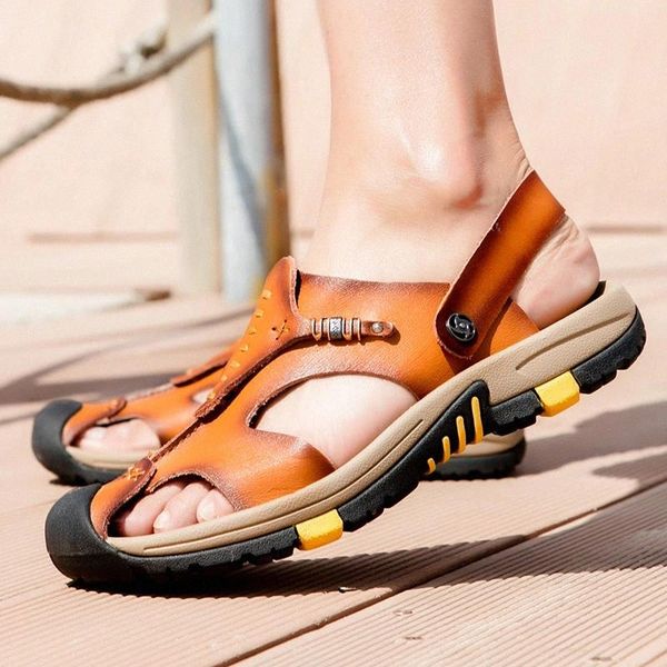 classic men soft sandals comfortable men summer shoes leather sandals big size soft roman comfortable summer #703e
classic men soft sandals comfortable men summer shoes leather sandals big size soft roman comfortable summer #703e