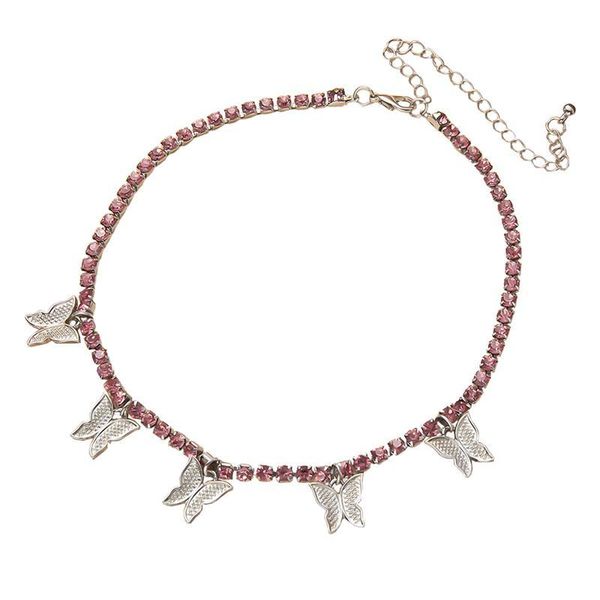 1pc fashion elegant women choker butterfly crystal decor clavicle necklace pendant necklace for women jewelry accessories, Golden;silver
1pc fashion elegant women choker butterfly crystal decor clavicle necklace pendant necklace for women jewelry accessories, Golden;silver