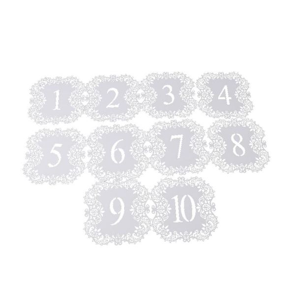 10pcs/pack ivory hollow lace table number table cards flower cutting rustic wedding centerpieces vintage wedding decoration
10pcs/pack ivory hollow lace table number table cards flower cutting rustic wedding centerpieces vintage wedding decoration