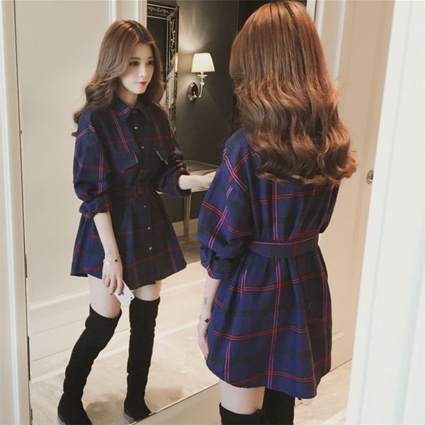 autumn new plaid style waist closing women's fairy bottomed blouse student hong kong long sleeve minority t-shirt
autumn new plaid style waist closing women's fairy bottomed blouse student hong kong long sleeve minority t-shirt