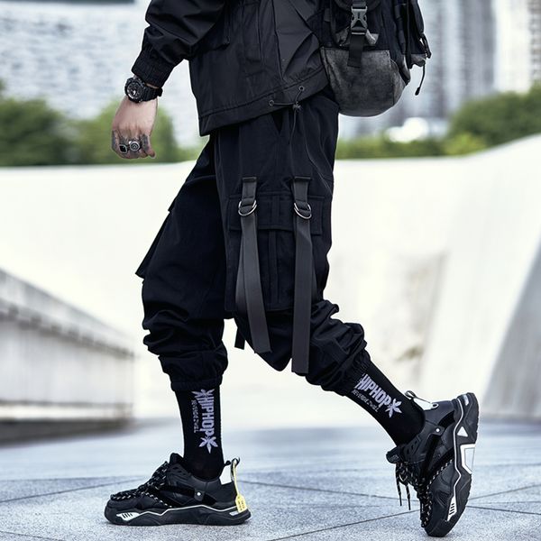 11 bybb's dark hip hop tactical pants men elastic waist ribbon harem sweatpants streetwear oversize casual joggers trousers 201110, Black
11 bybb's dark hip hop tactical pants men elastic waist ribbon harem sweatpants streetwear oversize casual joggers trousers 201110, Black