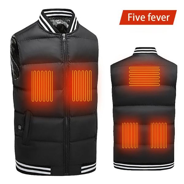 outdoor t-shirts 5 areas heated vest jacket usb men winter electrical sleevless fishing hunting waistcoat hiking, Gray;blue
outdoor t-shirts 5 areas heated vest jacket usb men winter electrical sleevless fishing hunting waistcoat hiking, Gray;blue