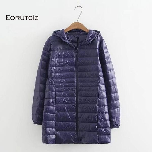 eorutciz winter long down coat women plus size 7xl ultra light hoodie jacket vintage warm black autumn duck down coat lm143 201102
eorutciz winter long down coat women plus size 7xl ultra light hoodie jacket vintage warm black autumn duck down coat lm143 201102