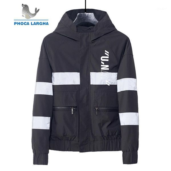 men's jackets 2021 casual jacket reflective ribbon print fashion tracksuit men hooded slim fit pullover male m-4xl 5xl1, Black;brown
men's jackets 2021 casual jacket reflective ribbon print fashion tracksuit men hooded slim fit pullover male m-4xl 5xl1, Black;brown