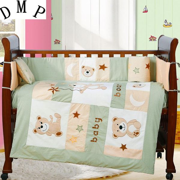 7pcs embroidered baby bedding sets children crib bedding set for winter 100% cotton ,include(bumper+duvet+sheet+pillow
7pcs embroidered baby bedding sets children crib bedding set for winter 100% cotton ,include(bumper+duvet+sheet+pillow