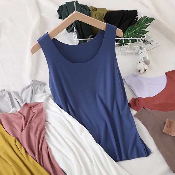 camisoles & tanks women 2021 spring autumn fashion solid color bottoming vest female o-neck ladies slim sleeveless d893, Black;white
camisoles & tanks women 2021 spring autumn fashion solid color bottoming vest female o-neck ladies slim sleeveless d893, Black;white