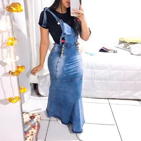 women's casual dresses denim suspender long skirts black fashion slim wrap hip female skirt summer high waist mermaid clothes ladies, Black;gray
women's casual dresses denim suspender long skirts black fashion slim wrap hip female skirt summer high waist mermaid clothes ladies, Black;gray