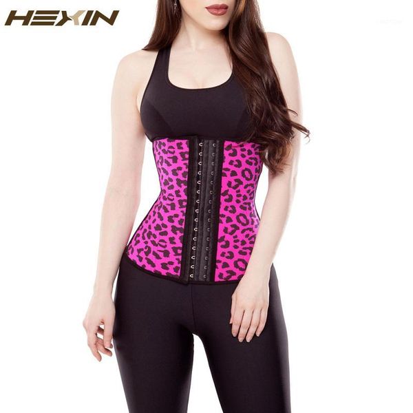 wholesale- hexin women's faja clasica animal print workout waist cincher latex slimming girdle leopard steel boned corset waist trainer, Black;white
wholesale- hexin women's faja clasica animal print workout waist cincher latex slimming girdle leopard steel boned corset waist trainer, Black;white