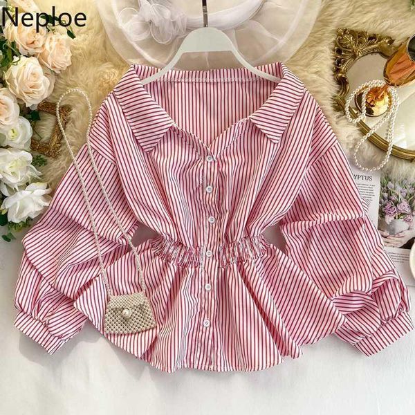 neploe women blouse shirt stripe print long sleeve blouse office lady elegant blusas female shirts korean fashion retro1a3121, White
neploe women blouse shirt stripe print long sleeve blouse office lady elegant blusas female shirts korean fashion retro1a3121, White