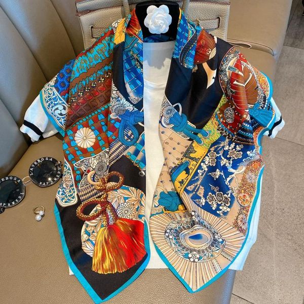 90*90cm twill silk neck scarf for women fashion shawls and wraps hijab scarfs female sqaure shawl head scarves for ladies winter, Blue;gray
90*90cm twill silk neck scarf for women fashion shawls and wraps hijab scarfs female sqaure shawl head scarves for ladies winter, Blue;gray