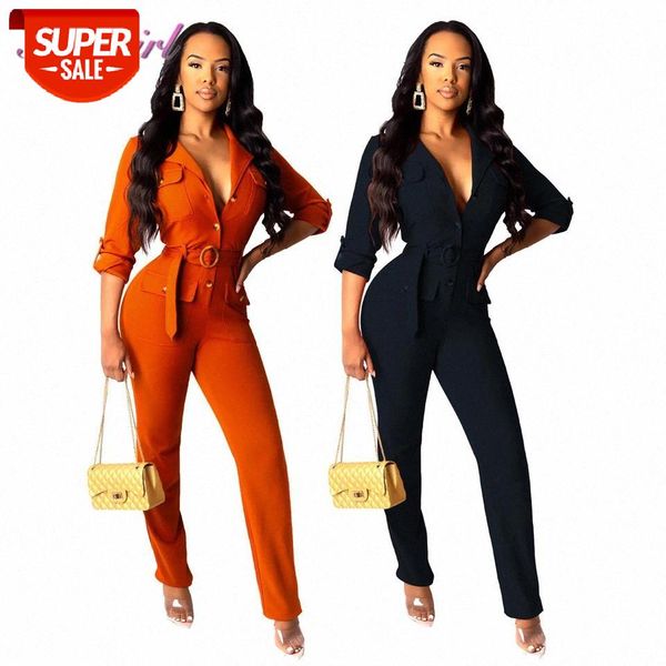 casual solid long sleeve turn-down collar skinny jumpsuit women deep v neck party club outfit rompers streetwear overalls #px3q, Black;white
casual solid long sleeve turn-down collar skinny jumpsuit women deep v neck party club outfit rompers streetwear overalls #px3q, Black;white