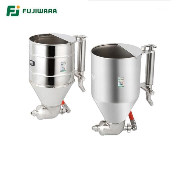 fujiwara stainless steel hopper gun diatom mud airbrush external wall spray gun real stone paint spray one-piece molding1
fujiwara stainless steel hopper gun diatom mud airbrush external wall spray gun real stone paint spray one-piece molding1