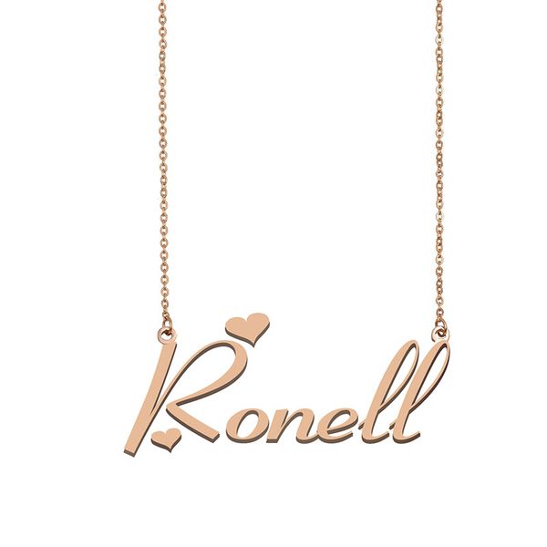 ronell name necklace custom nameplate pendant for women girls birthday gift kids friends jewelry 18k gold plated stainless steel, Silver
ronell name necklace custom nameplate pendant for women girls birthday gift kids friends jewelry 18k gold plated stainless steel, Silver