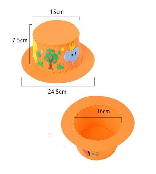 3pcs hand made 3d eva hat children diy handmade hat 3d eva handmade craft gifts kits diy hat craft toys for kids gyh bbysyu
3pcs hand made 3d eva hat children diy handmade hat 3d eva handmade craft gifts kits diy hat craft toys for kids gyh bbysyu