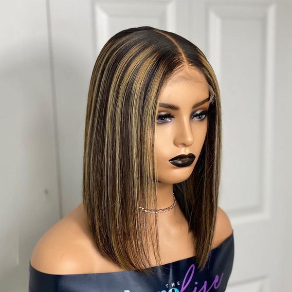 lace wigs heighlight blonde silky straight wig 13x4 part middle swiss for black women with baby hair, Black;brown
lace wigs heighlight blonde silky straight wig 13x4 part middle swiss for black women with baby hair, Black;brown