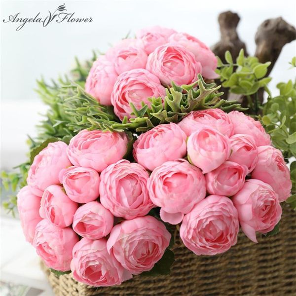 10heads/bouquet artificial bridal bouquet rose diy hand flower home l garden l decor wedding flowers fake flores lulian1
10heads/bouquet artificial bridal bouquet rose diy hand flower home l garden l decor wedding flowers fake flores lulian1