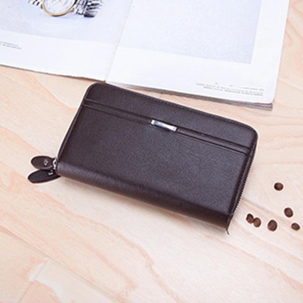 vintage men wallets with coin pocket long zipper coin purse for men clutch business male wallet double zipper large wallet purse1, Red;black
vintage men wallets with coin pocket long zipper coin purse for men clutch business male wallet double zipper large wallet purse1, Red;black