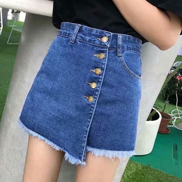 women irregular buttons denim short high waist slim solid pocket female jeans skirt summer fashion casual shorts, White;black
women irregular buttons denim short high waist slim solid pocket female jeans skirt summer fashion casual shorts, White;black