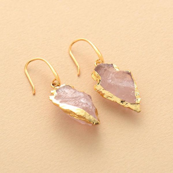 натуральный камень серьги для женщин золотой тон arrowhead rose quartzs серьги падения элегантные ювелирные изделия femme bijoux dropship jl, Golden;silver
натуральный камень серьги для женщин золотой тон arrowhead rose quartzs серьги падения элегантные ювелирные изделия femme bijoux dropship jl, Golden;silver