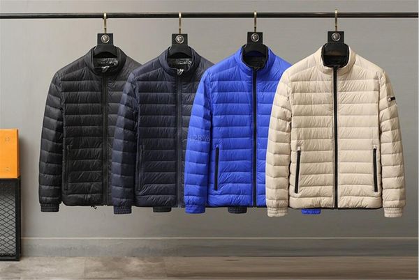 new autumn and winter men's fashion stand-up down jacket light and warm white duck down coat tide, Black
new autumn and winter men's fashion stand-up down jacket light and warm white duck down coat tide, Black