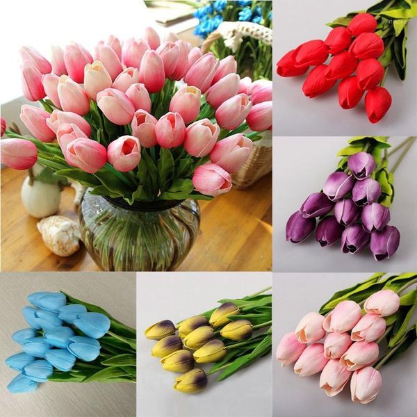 10 pcs beauty real touch flowers latex tulips flower artificial bouquet fake flower bridal bouquet decorate for wedding diy home1
10 pcs beauty real touch flowers latex tulips flower artificial bouquet fake flower bridal bouquet decorate for wedding diy home1