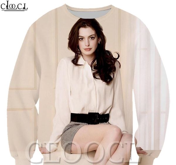 cloocl hoodies 3d print casual star hathaway harajuku style o-neck sweatshirts streetwear all-match sweatshirts, Black
cloocl hoodies 3d print casual star hathaway harajuku style o-neck sweatshirts streetwear all-match sweatshirts, Black