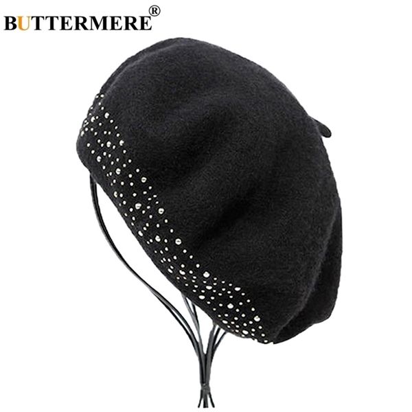 buttermere wool beret cap women black rivet artistic hats ladies french beanies elegant soft female autumn winter painters caps y200102 s, Blue;gray
buttermere wool beret cap women black rivet artistic hats ladies french beanies elegant soft female autumn winter painters caps y200102 s, Blue;gray