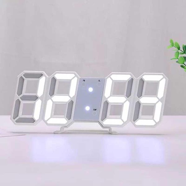 digital wall clock 3d led display alarm clocks kitchen office table deskwall watch modern design 24 or 12 hour display mute
digital wall clock 3d led display alarm clocks kitchen office table deskwall watch modern design 24 or 12 hour display mute