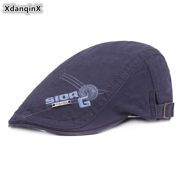 berets xdanqinx men's letter embroidery hat cotton beret autumn women's tongue cap snapback adjustable size personality hip hop, Blue;gray
berets xdanqinx men's letter embroidery hat cotton beret autumn women's tongue cap snapback adjustable size personality hip hop, Blue;gray