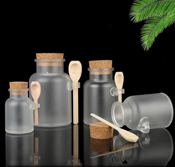 frosted plastic cosmetic bottles containers with cork cap and spoon bath salt mask powder cream packing bottles makeup storage jars
frosted plastic cosmetic bottles containers with cork cap and spoon bath salt mask powder cream packing bottles makeup storage jars