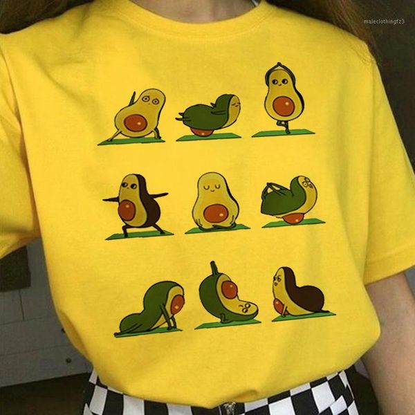 women's t-shirt yellow tees female avocado t shirt women harajuku kawaii short sleeve vogue 90s korean style tshirt fashion1, White
women's t-shirt yellow tees female avocado t shirt women harajuku kawaii short sleeve vogue 90s korean style tshirt fashion1, White