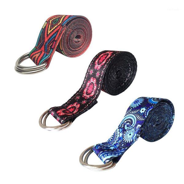resistance bands women yoga stretch strap multi-colors printed d-ring buckle belt gym exercise pull rope waist leg fitness bands1
resistance bands women yoga stretch strap multi-colors printed d-ring buckle belt gym exercise pull rope waist leg fitness bands1