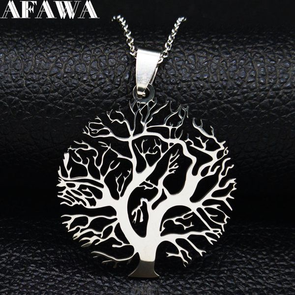 2020 fashion tree of life stainlesssteel necklace for women silver color necklaces pendants jewelry collar mujer n37s01, Golden;silver
2020 fashion tree of life stainlesssteel necklace for women silver color necklaces pendants jewelry collar mujer n37s01, Golden;silver