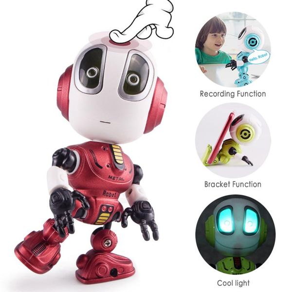 smart talking alloy robot electronic toy kid christmas gift diy gesture touch sensor led electronic removable alloy robot 15x10x5.5cm
smart talking alloy robot electronic toy kid christmas gift diy gesture touch sensor led electronic removable alloy robot 15x10x5.5cm