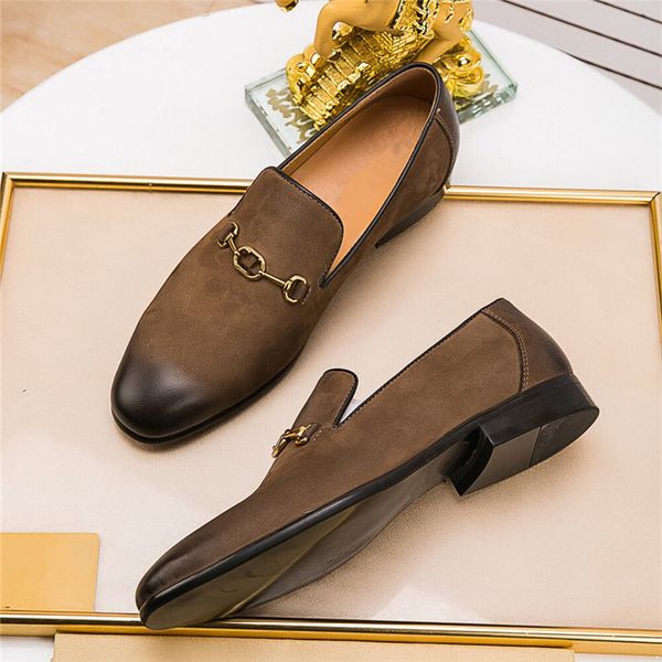 new designer men dress shoes height increasing 6cm classic wedding luxury dress shoes men, Black