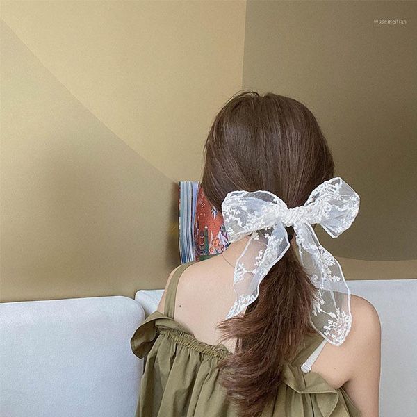 hair accessories korean lace big bow hairpin fairy embroidery flower clip female mesh yarn accessories1, Slivery;white
hair accessories korean lace big bow hairpin fairy embroidery flower clip female mesh yarn accessories1, Slivery;white