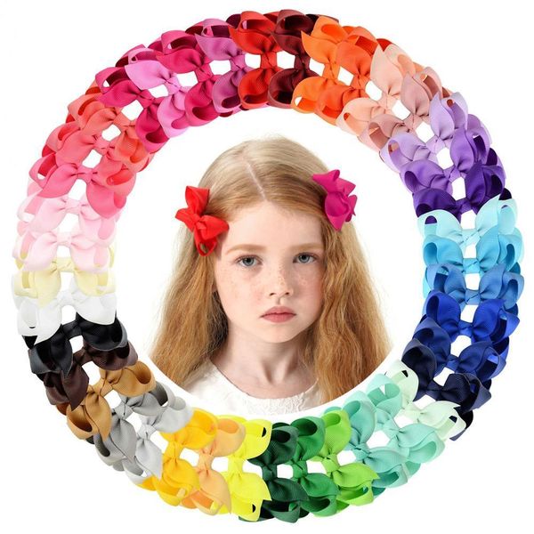 40pcs/lot 3 inch pure color summer style solid ribbon bows with hair clips boutique kids hair accessories 563 y200710, Slivery;white
40pcs/lot 3 inch pure color summer style solid ribbon bows with hair clips boutique kids hair accessories 563 y200710, Slivery;white