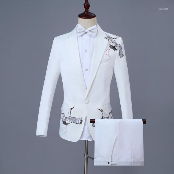 print animal men white suit blazer chorus group stage performance host costume graduation celebration dress coat with pants 2 pc1, White;black
print animal men white suit blazer chorus group stage performance host costume graduation celebration dress coat with pants 2 pc1, White;black