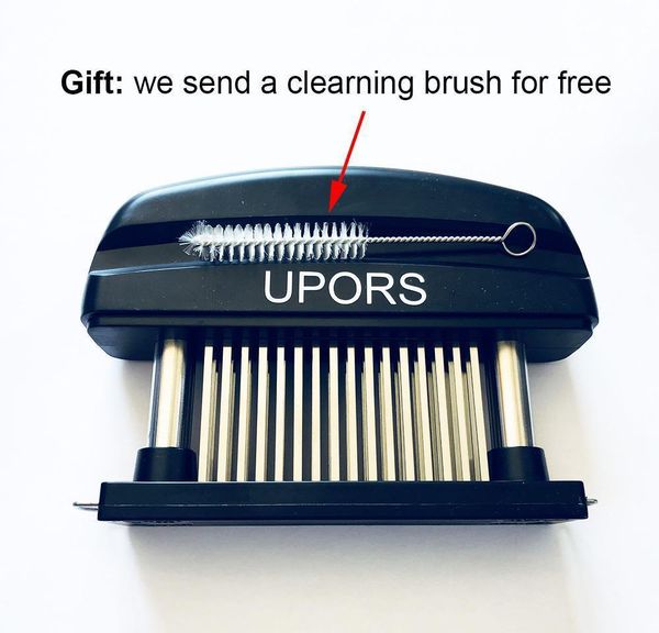 new 48 blades needle meat tenderizer stainless steel knife meat beaf steak mallet meat tenderizer hammer p bbydko packing2010
new 48 blades needle meat tenderizer stainless steel knife meat beaf steak mallet meat tenderizer hammer p bbydko packing2010