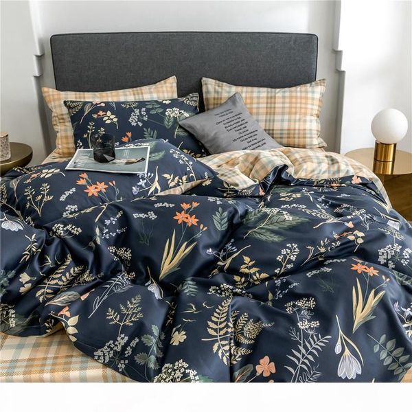 tutubird-luxury egyptian cotton bedding bed linen set soft satin floral pastoral duvet cover king size bed sheets 4 pieces
tutubird-luxury egyptian cotton bedding bed linen set soft satin floral pastoral duvet cover king size bed sheets 4 pieces