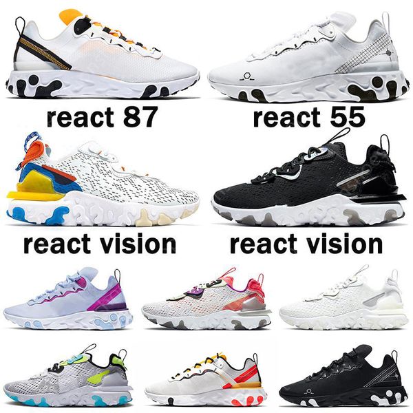 sale react vision element 55 87 sail running shoes triple black gravity purple tour yellow moss women mens trainers sports sneakers, White;red
sale react vision element 55 87 sail running shoes triple black gravity purple tour yellow moss women mens trainers sports sneakers, White;red