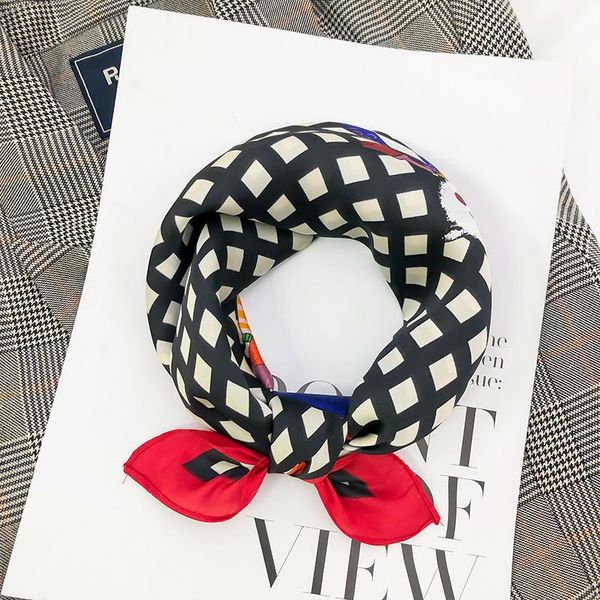 2020 summer new artificial silk scarf custom cartoon printing 70*70 small square scarf, Blue;gray
2020 summer new artificial silk scarf custom cartoon printing 70*70 small square scarf, Blue;gray