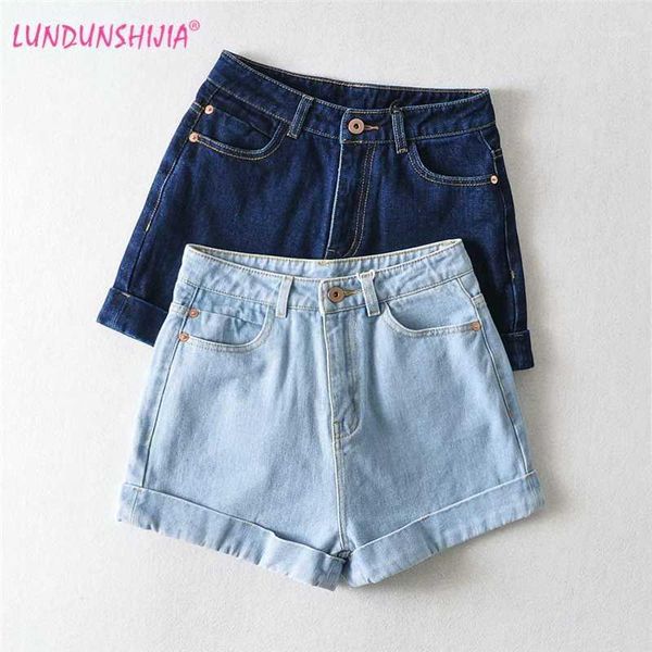 lundunshijia 2020 new arrival summer women 100%cotton blue denim short pants ladies fashion high waist shorts1, White;black
lundunshijia 2020 new arrival summer women 100%cotton blue denim short pants ladies fashion high waist shorts1, White;black