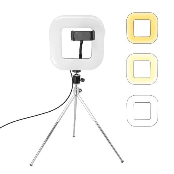 flash heads 18cm dimmable led square light with tripod phone fill portable clip-on for selfie live broadcast girl makes up
flash heads 18cm dimmable led square light with tripod phone fill portable clip-on for selfie live broadcast girl makes up