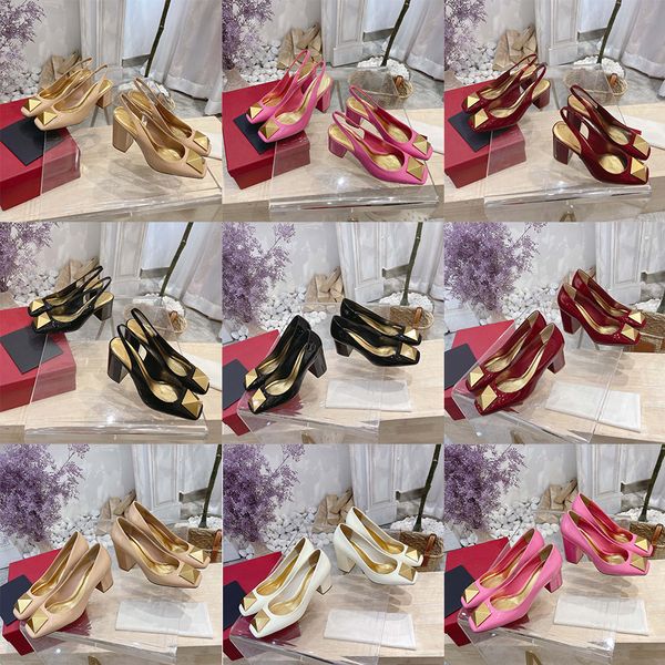 2022 classic designer ladies sandals party fashion shoes new low heels ladies wedding simple, Black
2022 classic designer ladies sandals party fashion shoes new low heels ladies wedding simple, Black